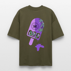 ICE CREAM Oversized Unisex Bio T-Shirt - Khaki