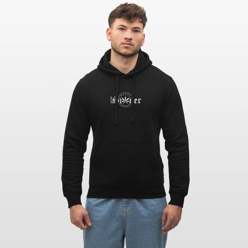 ACTIVE STONER Unisex Bio-Hoodie - Schwarz