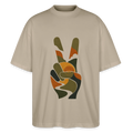 INNER PEACE Unisex Oversized Bio-T-Shirt - Steingrau