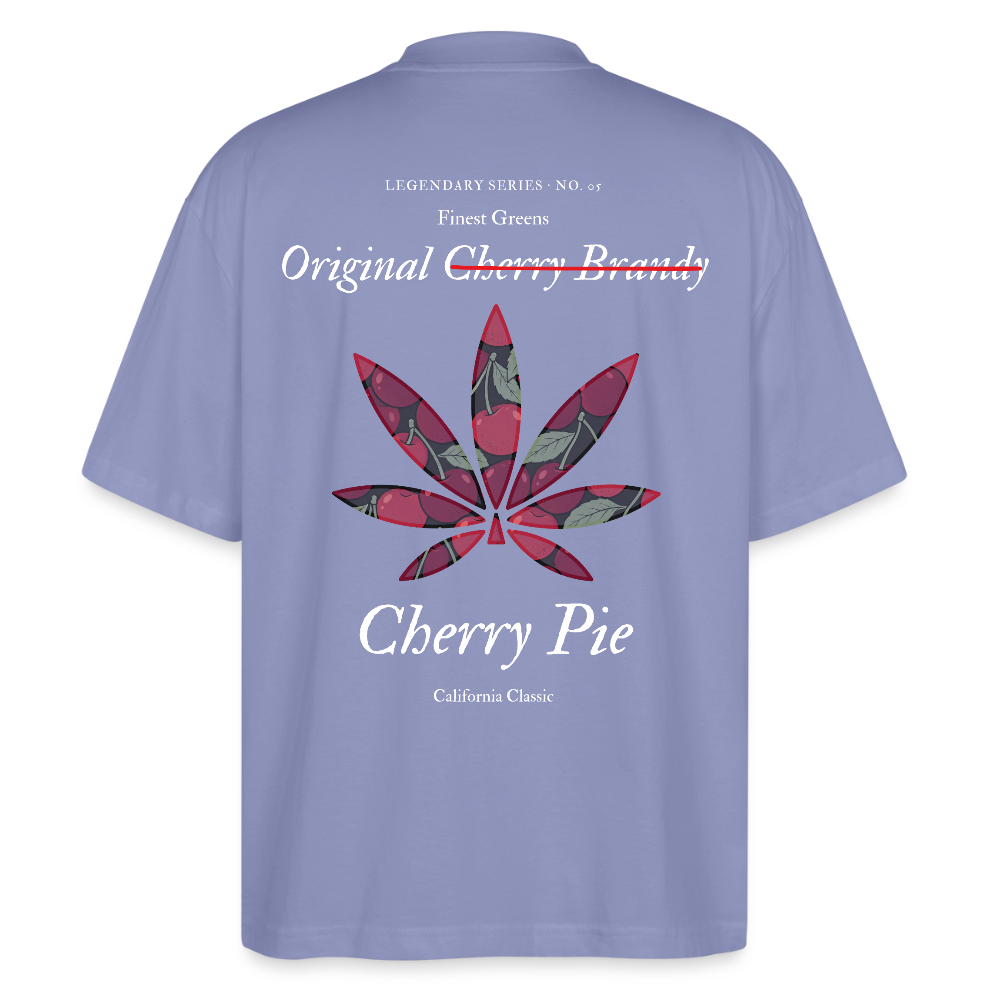 TRUE CHERRY Oversized Unisex Bio T-Shirt - Violett