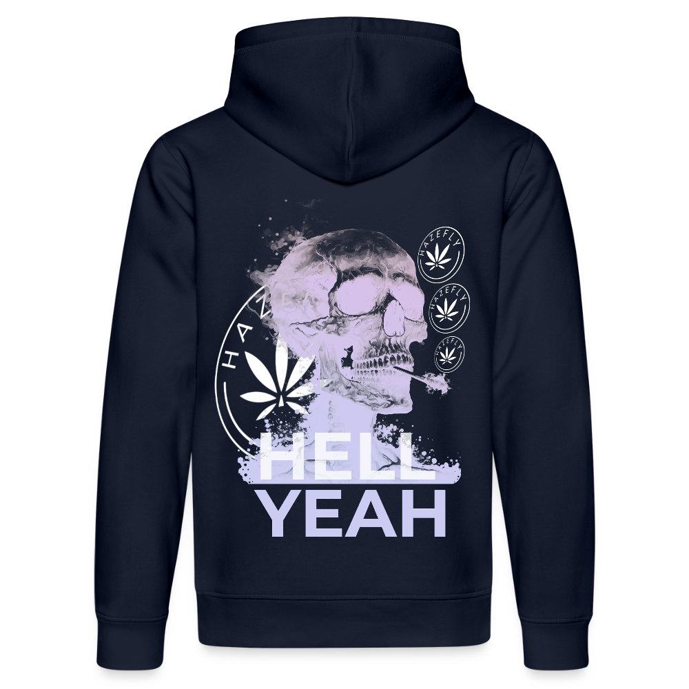 HELL YEAH Unisex Bio-Hoodie - French Navy