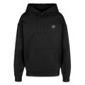 HAZEFLY LOGO WHITE Oversized Unisex Bio-Hoodie - Schwarz