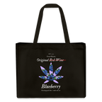 TRUE BERRY recycelter Shopping Bag - Schwarz
