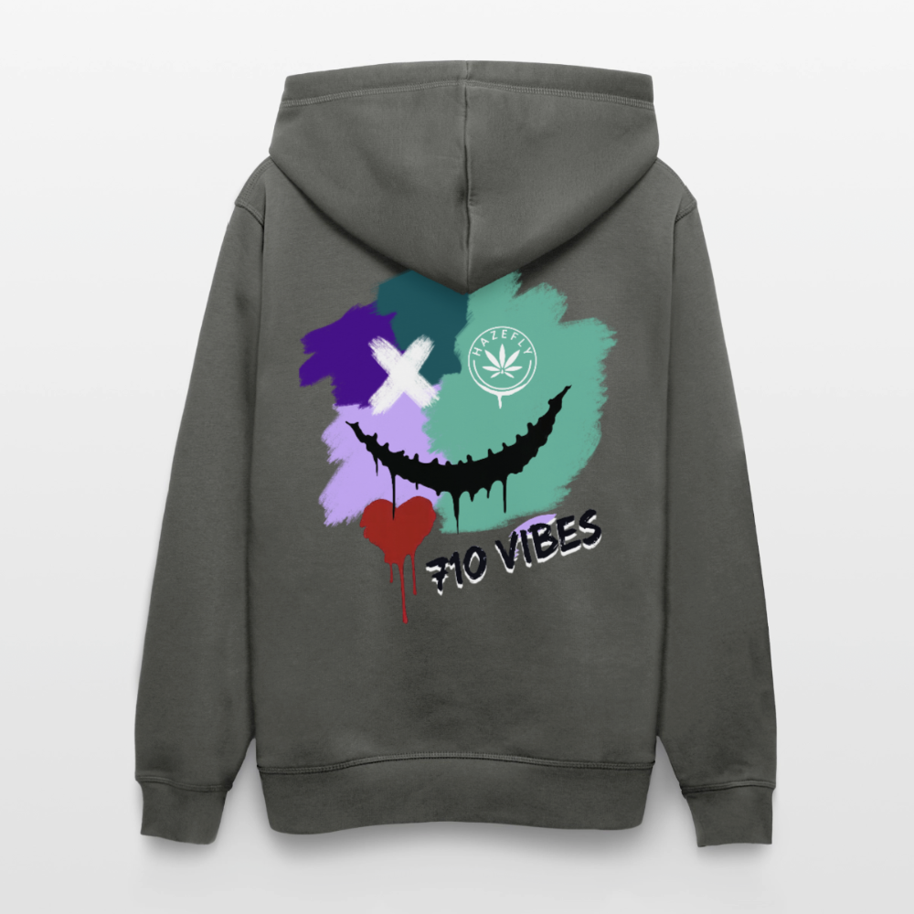 710 VIBES Unisex Bio-Hoodie - Anthrazit