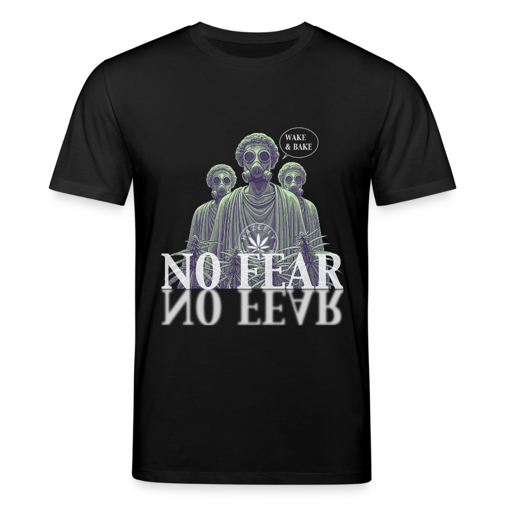 NO FEAR Unisex Bio-T-Shirt - Schwarz