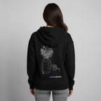LOVE GROWS II Unisex Bio-Hoodie - Schwarz
