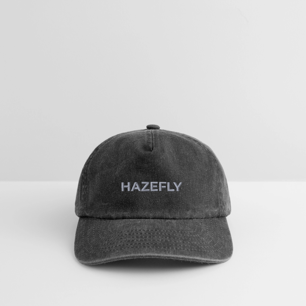 HF SIGNATURE STICK Relaxed Vintage Cap - Vintage Schwarz