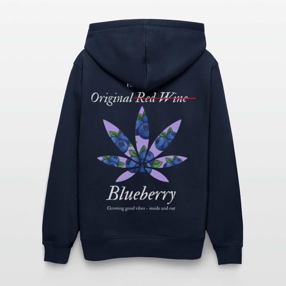 TRUE BERRY Unisex Bio-Hoodie - French Navy