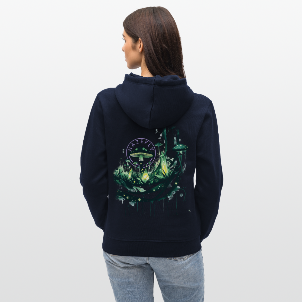 GLOW GARDEN WITH GROWLAB Unisex Bio-Hoodie - French Navy