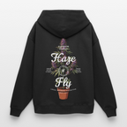 GROW COLLECTIVE Oversized Unisex Bio-Hoodie - Schwarz