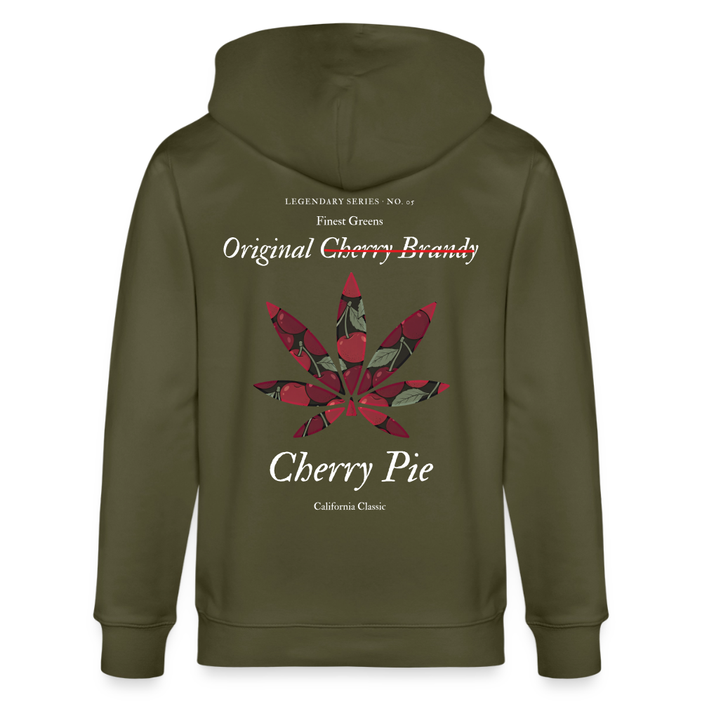 TRUE CHERRY Unisex Bio-Kapuzenjacke - Khaki