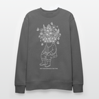 NOT HIGH ENOUGH Unisex Bio-Sweatshirt - Anthrazit