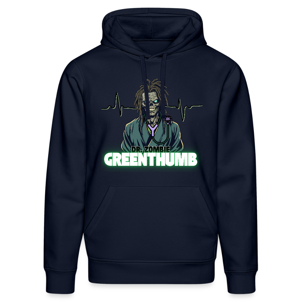DR. ZOMBIE Unisex Bio-Hoodie - French Navy