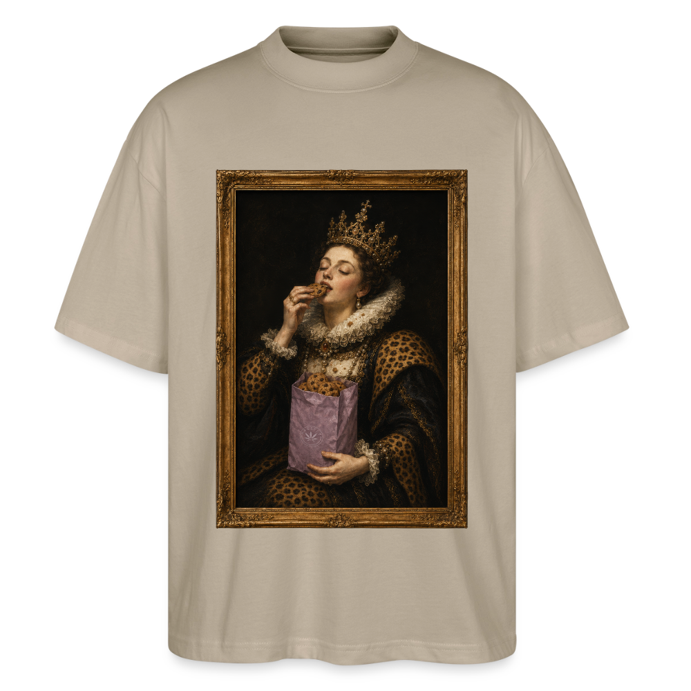 MUNCHIES Unisex Oversized Bio-T-Shirt - Steingrau
