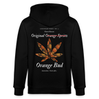 TRUE ORANGE Unisex Bio-Kapuzenjacke - Schwarz