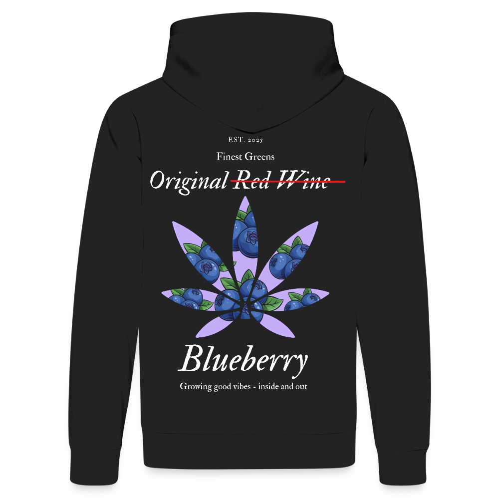 TRUE BERRY Unisex Bio-Hoodie - Schwarz