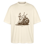 SLOW BURN Unisex Oversized Bio-T-Shirt - Natur