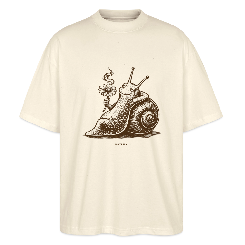 SLOW BURN Unisex Oversized Bio-T-Shirt - Natur