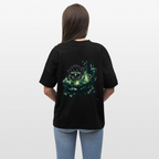 GLOW GARDEN WITH GROWLAB Oversized Unisex Bio T-Shirt - Schwarz