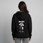 BKED Oversized Unisex Bio-Hoodie - Schwarz