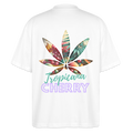 TROPICANA CHERRY Oversized Unisex Bio T-Shirt - Weiß
