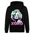MARYLIN XOXO Unisex Bio-Kapuzenjacke - Schwarz