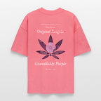 TRUE GRAPE Oversized Unisex Bio T-Shirt - Pink 