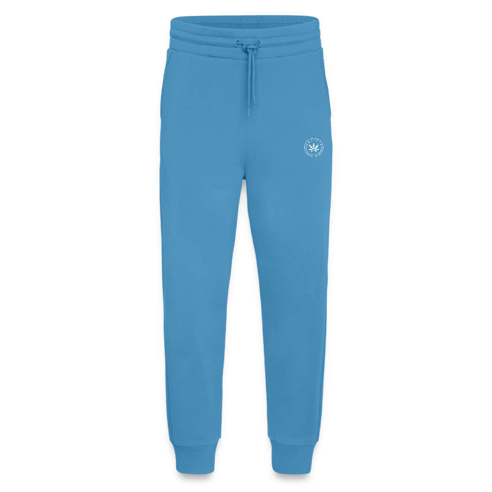 HAZEFLY WHITE Organic Relaxed Jogginghose -  Sol Blue