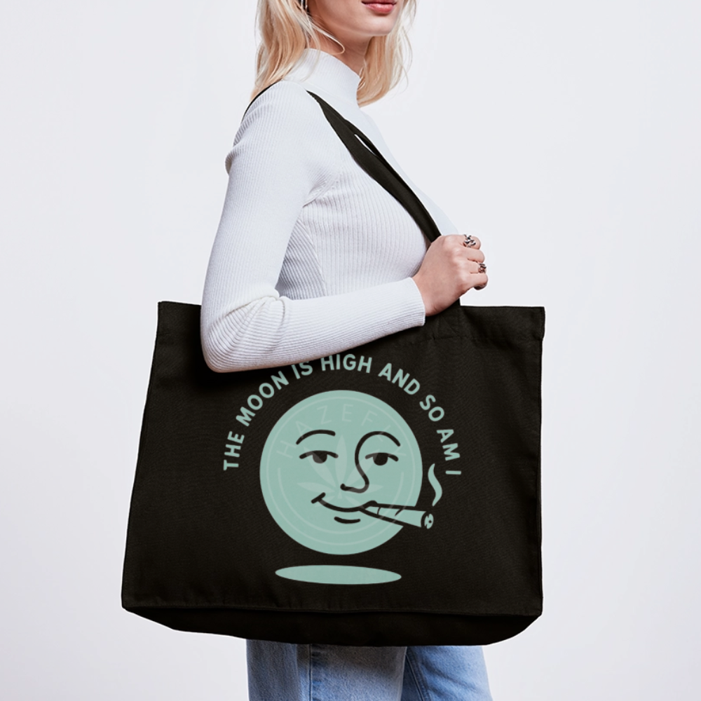 HIGH MOON recycelter Shopping Bag - Schwarz