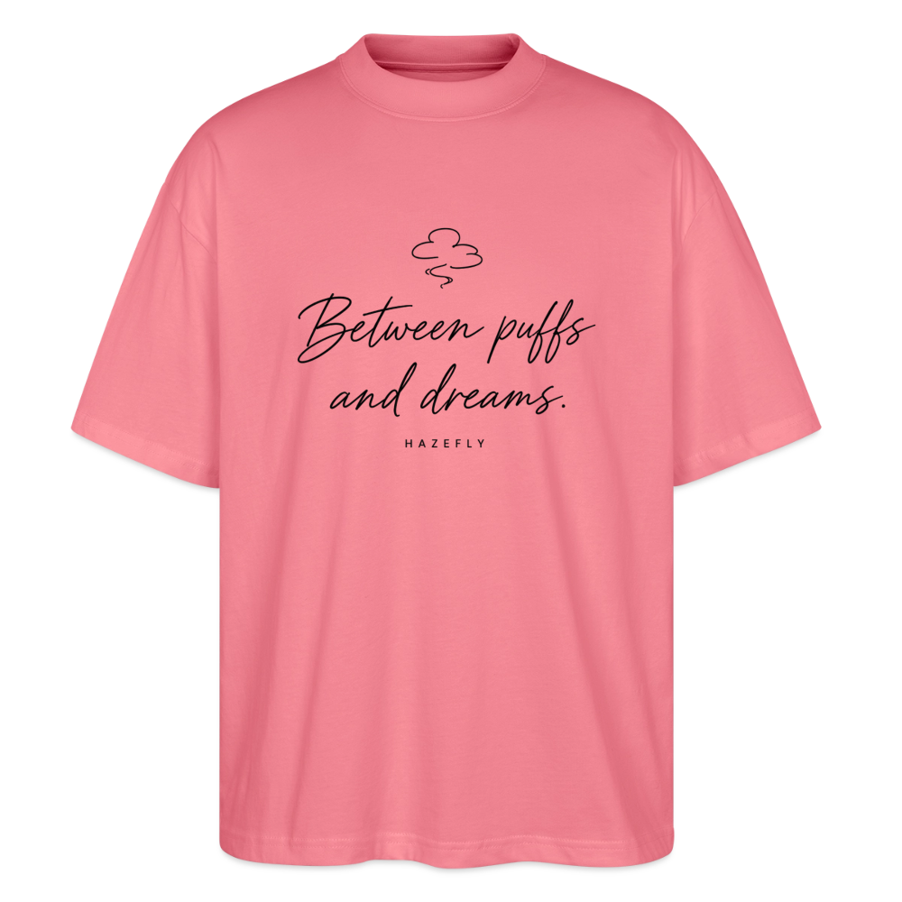 PUFFS & DREAMS Oversized Unisex Bio T-Shirt - Pink 