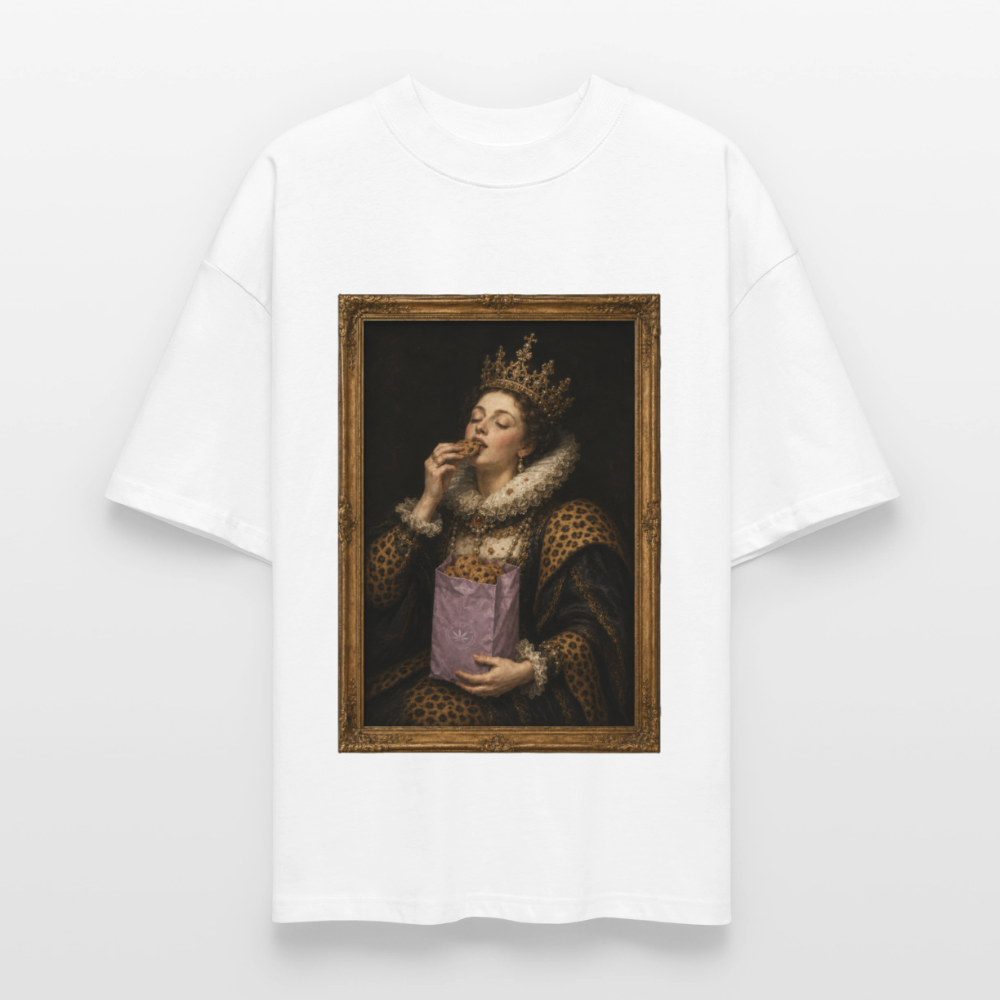 MUNCHIES Unisex Oversized Bio-T-Shirt - Weiß