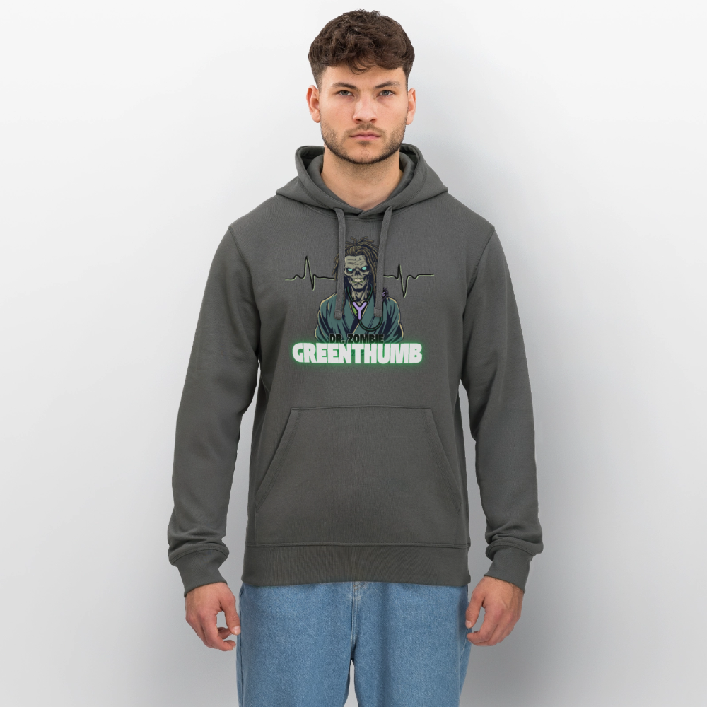 DR. ZOMBIE Unisex Bio-Hoodie - Anthrazit