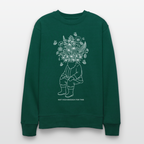 NOT HIGH ENOUGH Unisex Bio-Sweatshirt - Forest