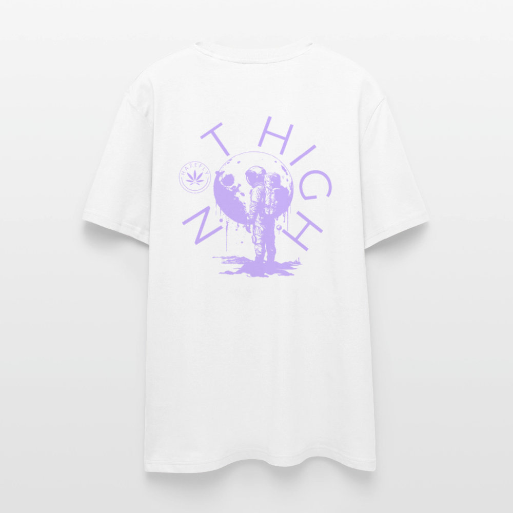 NOT HIGH Unisex Bio-T-Shirt - Weiß