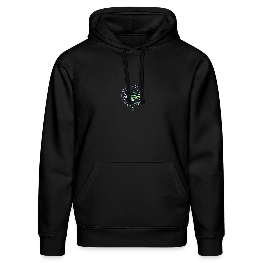GLOW GARDEN Unisex Bio-Hoodie - Schwarz