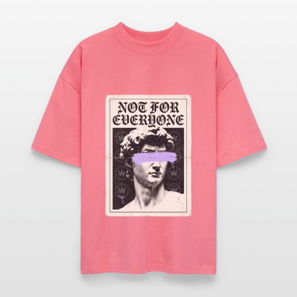 STONED Unisex Oversized Bio-T-Shirt - Pink 