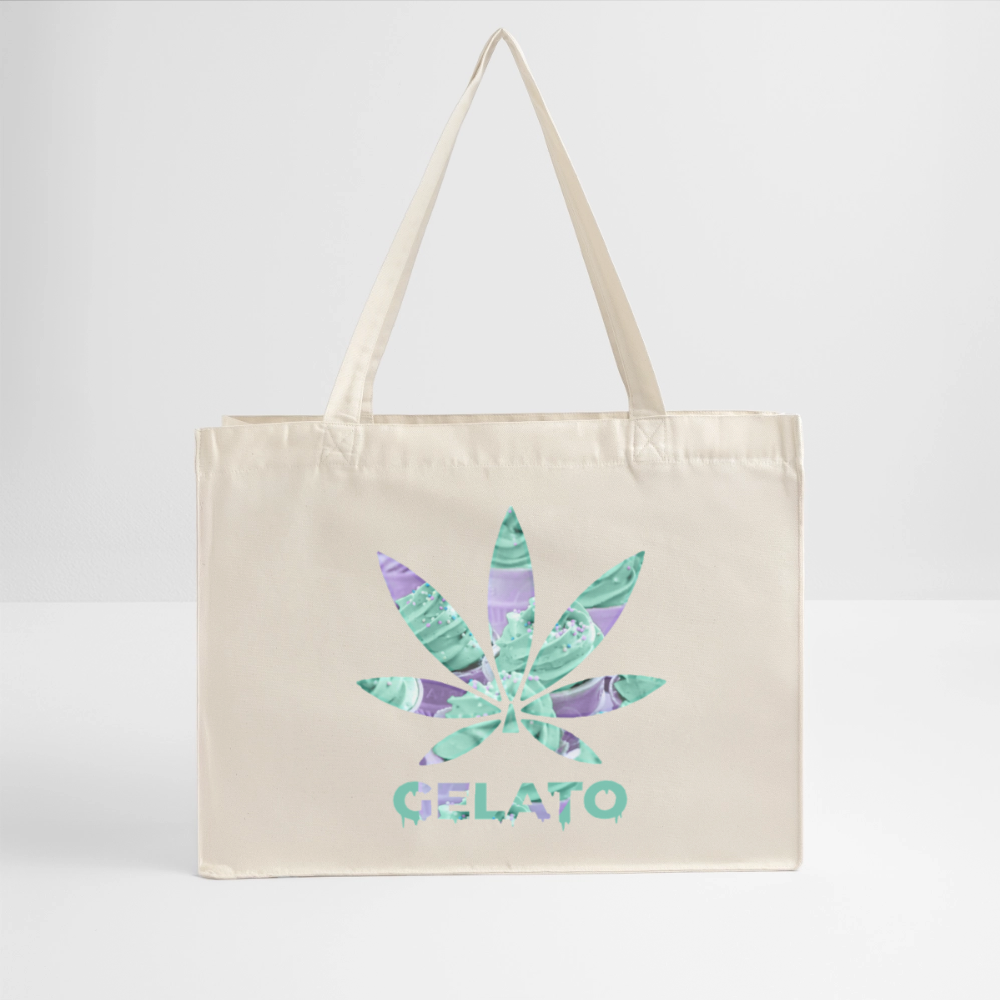 GELATO recycelter Shopping Bag - Naturweiß