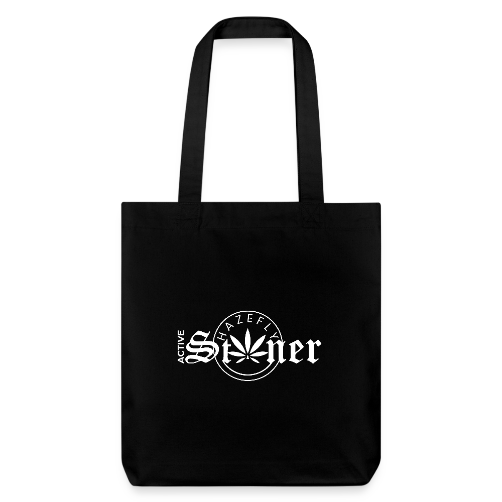 ACTIVE STONER recycelter Heavyweight Stoffbeutel - Schwarz
