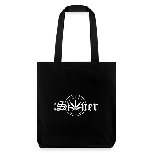 ACTIVE STONER recycelter Heavyweight Stoffbeutel - Schwarz