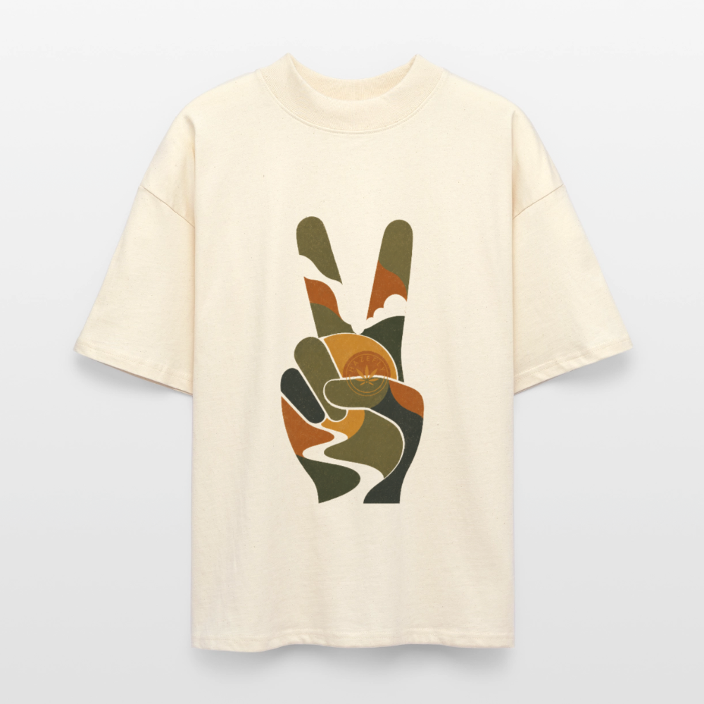 INNER PEACE Unisex Oversized Bio-T-Shirt - Natur