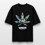 WHITE WIDOW Oversized Unisex Bio T-Shirt - Schwarz