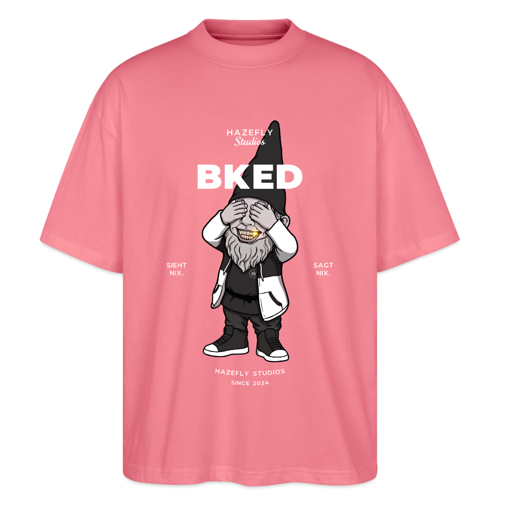 BKED Unisex Oversized Bio-T-Shirt - Pink 