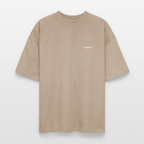 HF SIGNATURE Oversized Unisex Bio T-Shirt - Steingrau