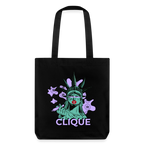 420 CLIQUE recycelter Heavyweight Stoffbeutel - Schwarz