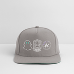 GHOST TRAIN Snapback Cap - Graphit/Graphit