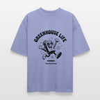 GREENHOUSE LIFE Oversized Unisex Bio T-Shirt - Violett