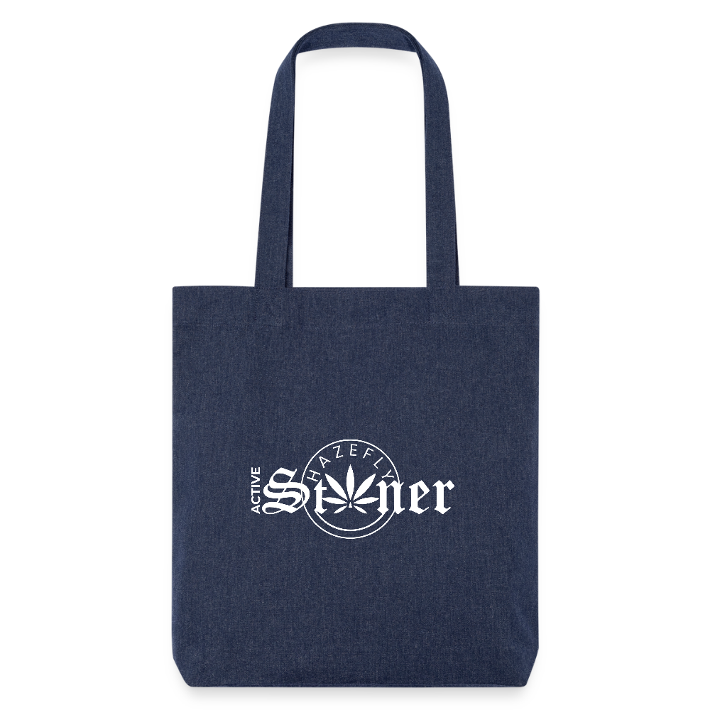 ACTIVE STONER recycelter Heavyweight Stoffbeutel - melange Blue