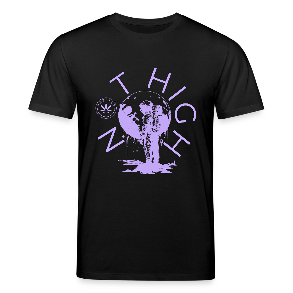 NOT HIGH Unisex Bio-T-Shirt - Schwarz