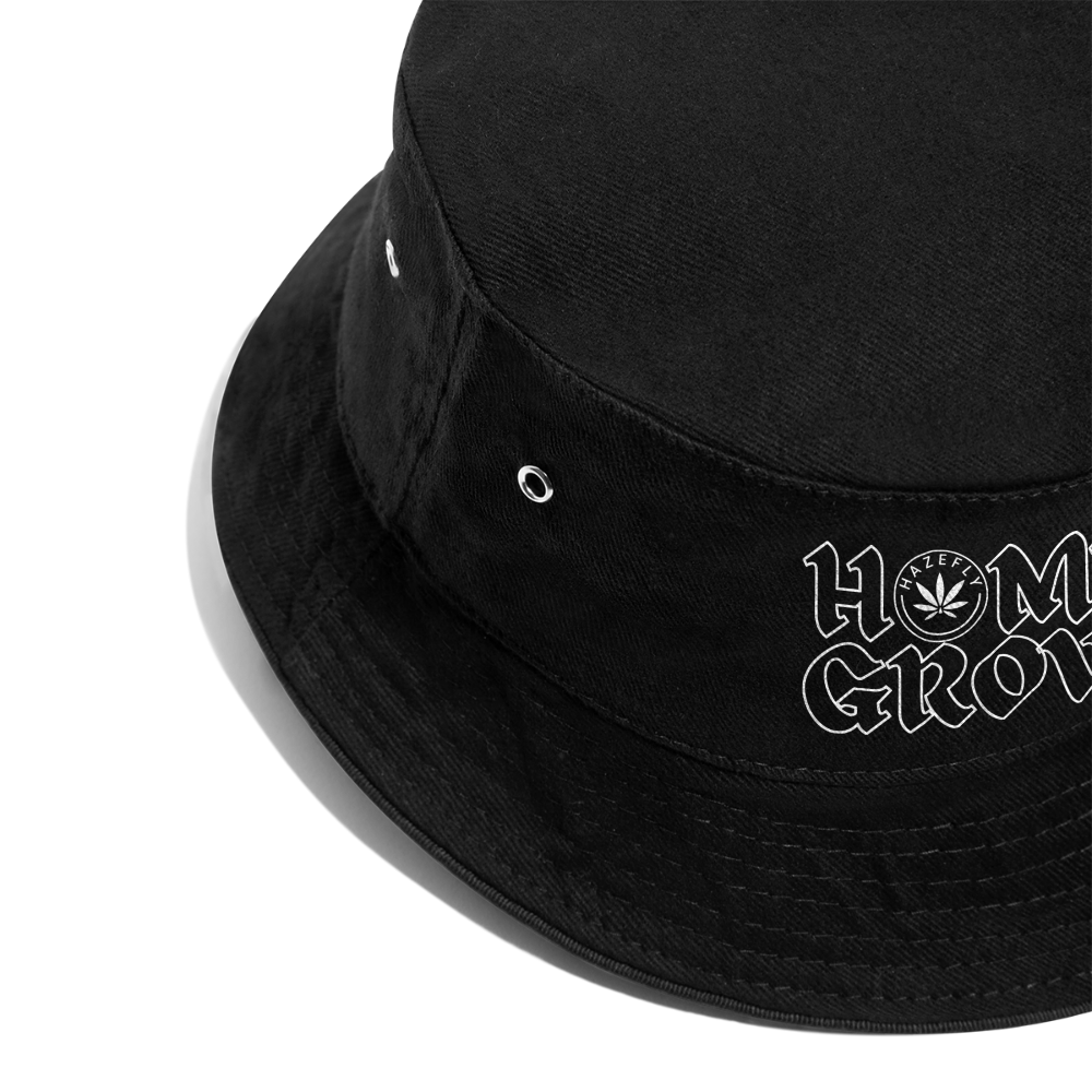 HOME GROW Fischerhut - Schwarz
