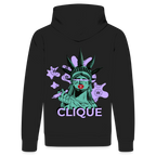 420 CLIQUE Unisex Bio-Hoodie - Schwarz